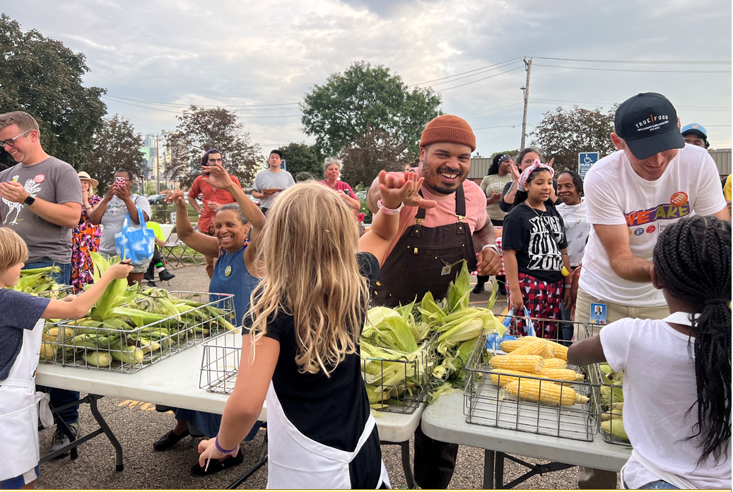 Corn Shucking Contest w/Director Ellison 