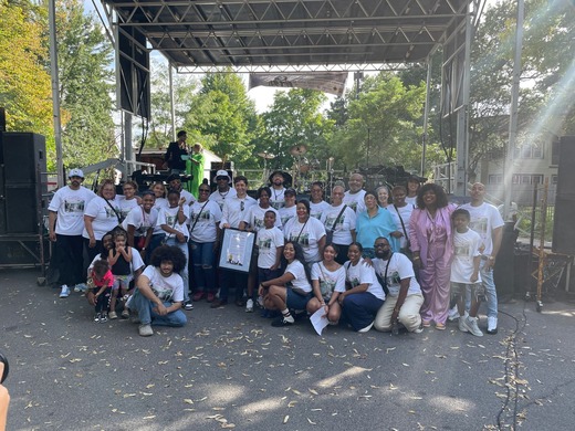 CM Vetaw at Bernadette Anderson Way renaming ceremony
