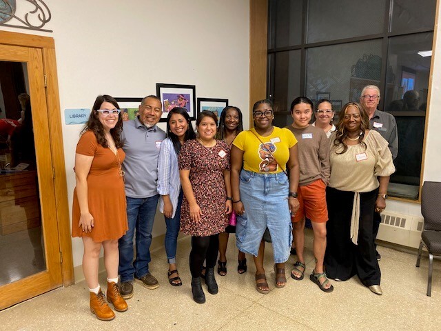 CM Wonsley with members of CTUL, the Minneapolis Federation of Teachers, and the East Phillips Neighborhood Institute at the CTUL Gala
