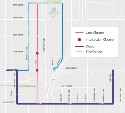1st Ave s closure