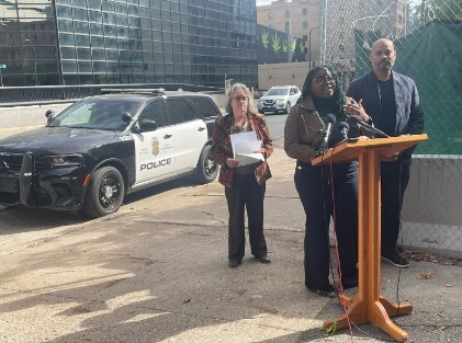 Off-duty fees press conference