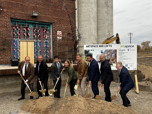 Ground breaking for Artspace
