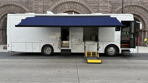Mobile medical unit - exterior