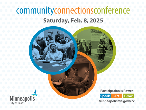 2025 Social media promo image for Community Connections Conference