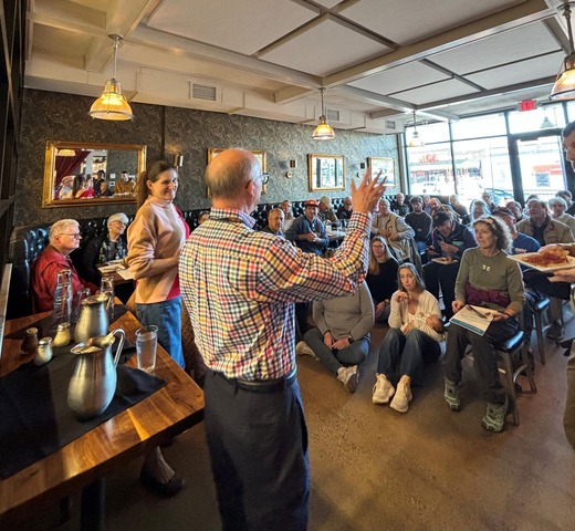 CM Palmisano and Director Klugman speak to 13th Ward residents