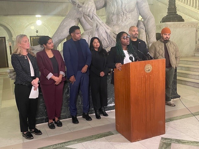 Budget adoption press conference