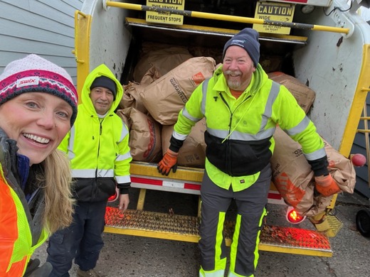 Yard Waste ride along