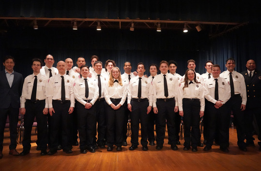 Minneapolis Fire Department celebrated a new class of graduating firefighter cadets at a ceremony on Jan. 3.