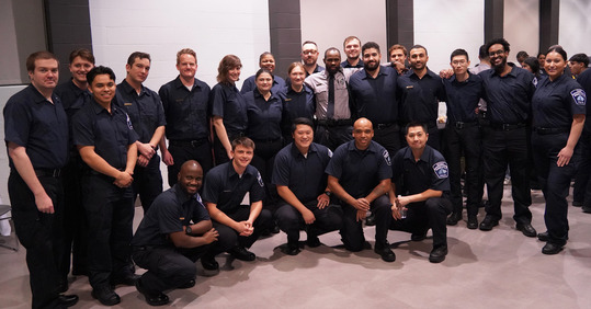 A total of 24 new Cadets and eight CSOs joined the Minneapolis Police Department and were honored at a welcoming ceremony on Jan. 7.