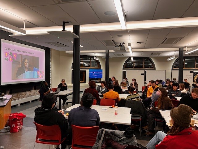 Keep ICE Off Campus Event.