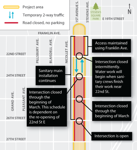 1st Ave S Reconstruction - Project update