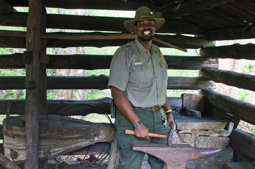 National Park Service Worker