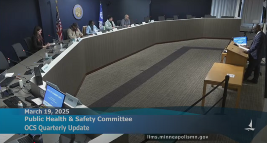 March 19, 2025 Public Health & Safety Committee