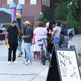 People Celebrating National Night Out