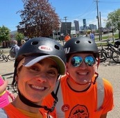 Selfie from bike event