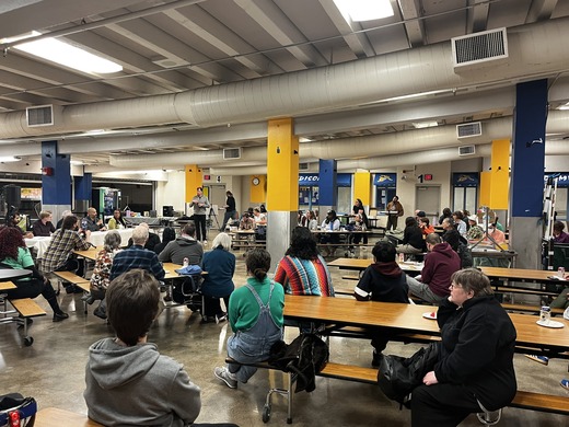 picture of elliott speaking at the event last night