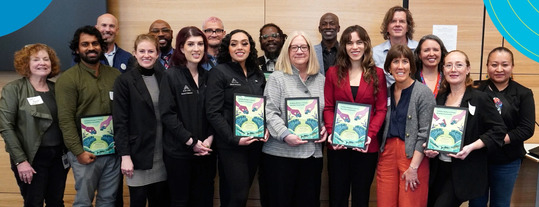 All award recipients of Public Health Heroes who were recognized at a celebration by the Minneapolis Health Department