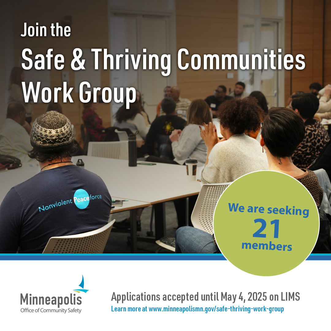 Safe & Thriving Communities Workgroup Graphic