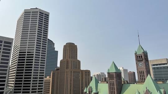 Downtown Minneapolis buildings