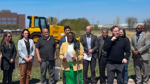 Biochar groundbreaking