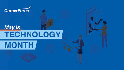 Decorative image of May is Tech Month
