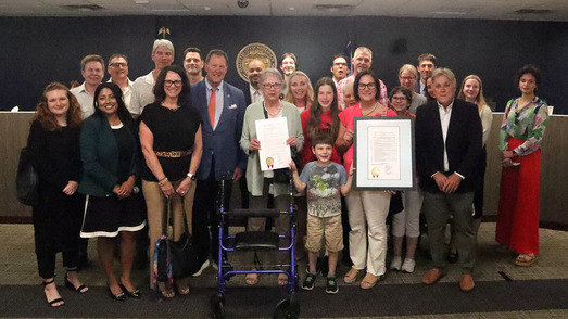 Sen Dziedzic honorary resolution