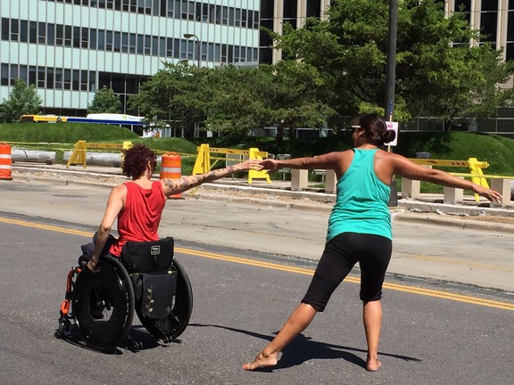 ADA 25th Anniversary Celebration Dancers