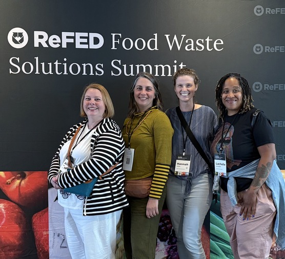 Photo of City staff and partners at ReFED Conference