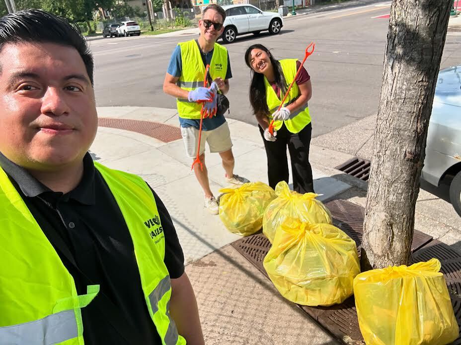 Lake street cleanup