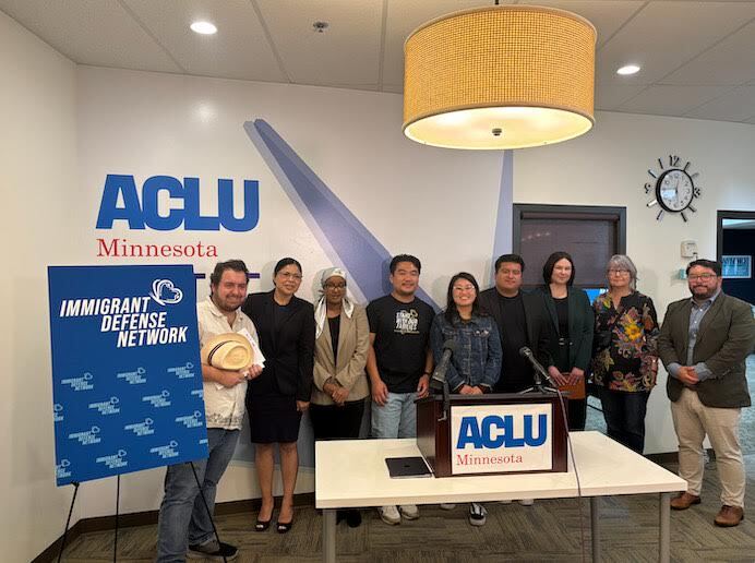 Immigrant resolution press conference