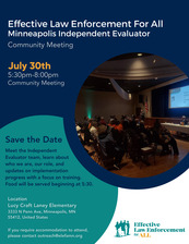 Flyer for July 30 ELEFA meeting at Lucy Lane Elementary School