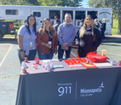 Group of Minneapolis 911 community engagement and outreach team