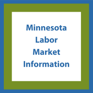Decorative image with text Minnesota Labor Market Information