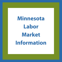 Decorative image with text Minnesota Labor Market Information