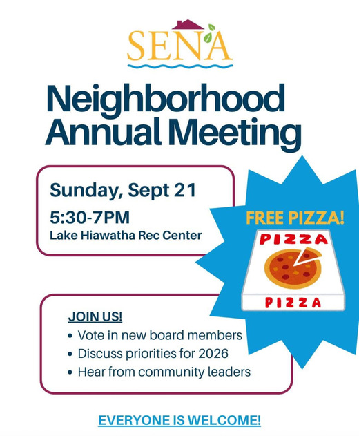 SENA Annual Meeting Flyer