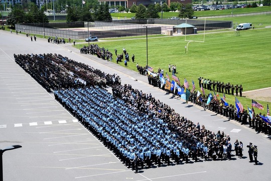 MPD Funeral for Officer Mitchell