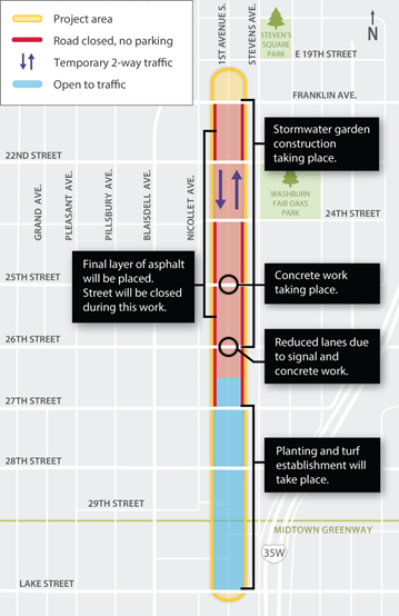 1st Ave S Reconstruction - Project update