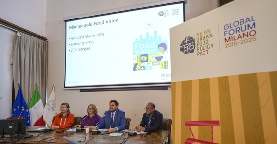 Panel of presentations 