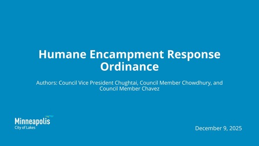 Encampment presentation