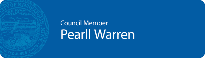 News from Council Member Pearll Warren