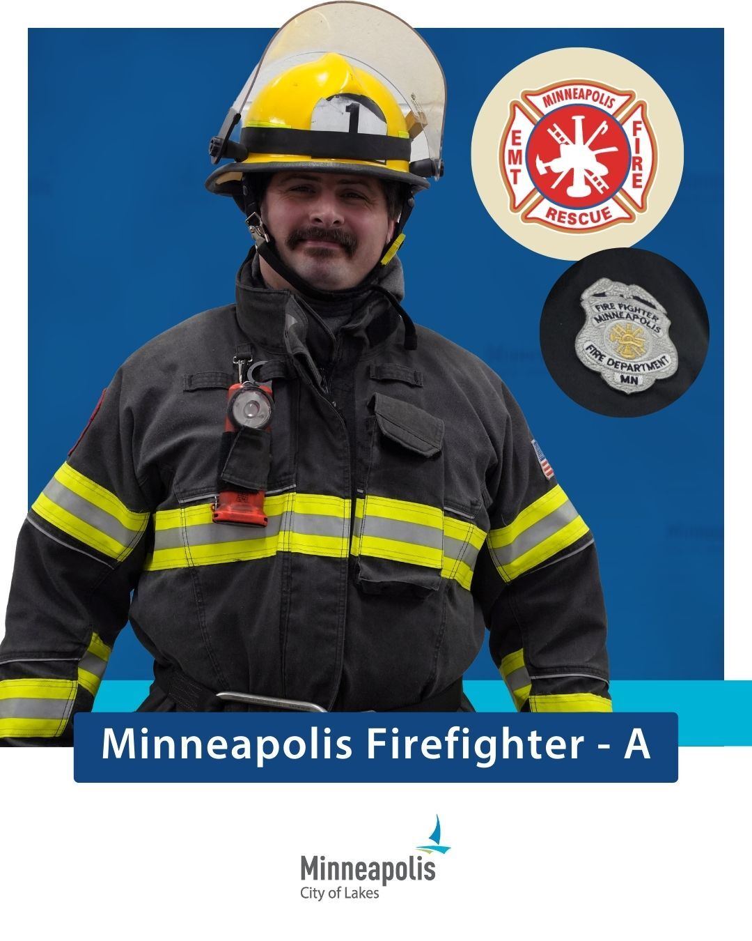 Minneapolis firefighter - A