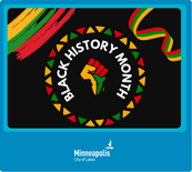 A Black History Month graphic