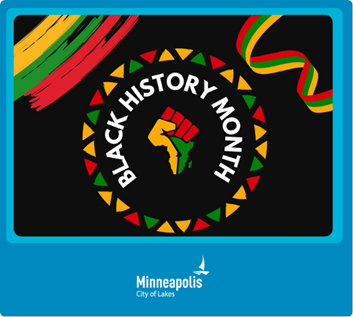 city logo black history month