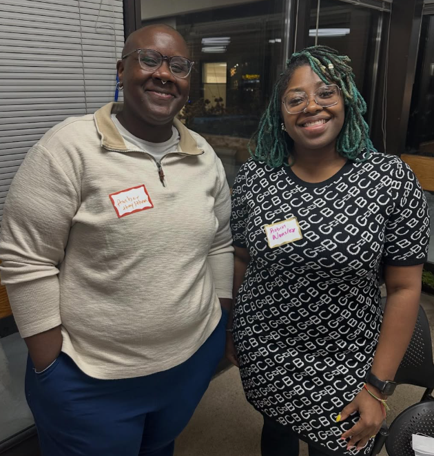 Council Member Wonsley with Dr. Amber 