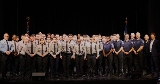 Group photo of new MPD hires
