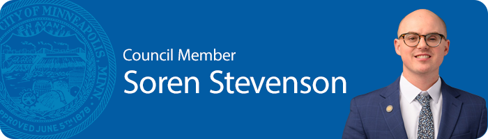 From Council Member Soren Stevenson