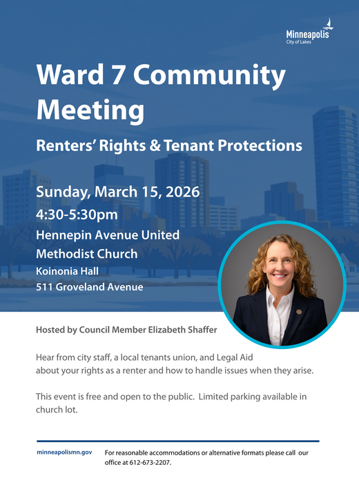 Ward 7 Community Conversations Poster