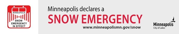 snow emergency banner