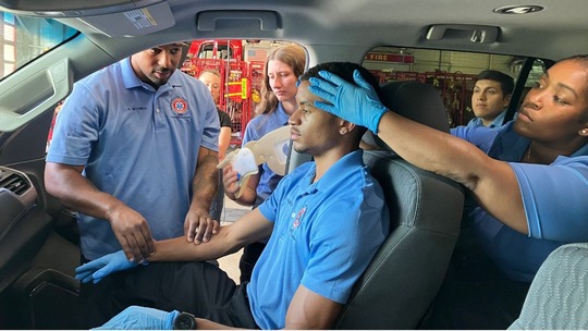 Paramedic Training Fire Department