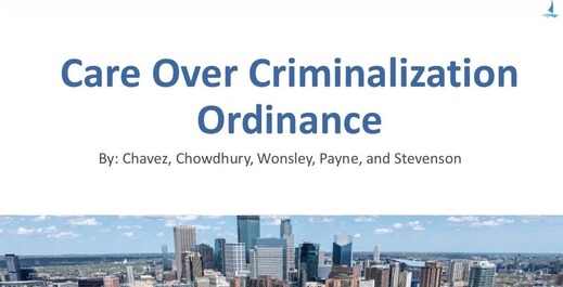 Care over Criminalization